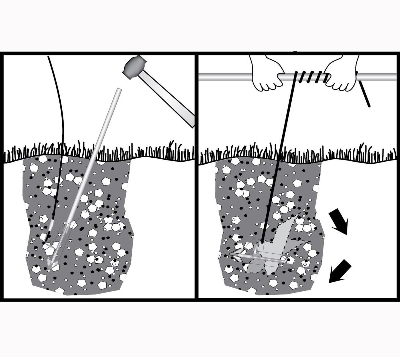 Erdanker Shelterlogic - Silberfarben, Basics, Metall (107cm)