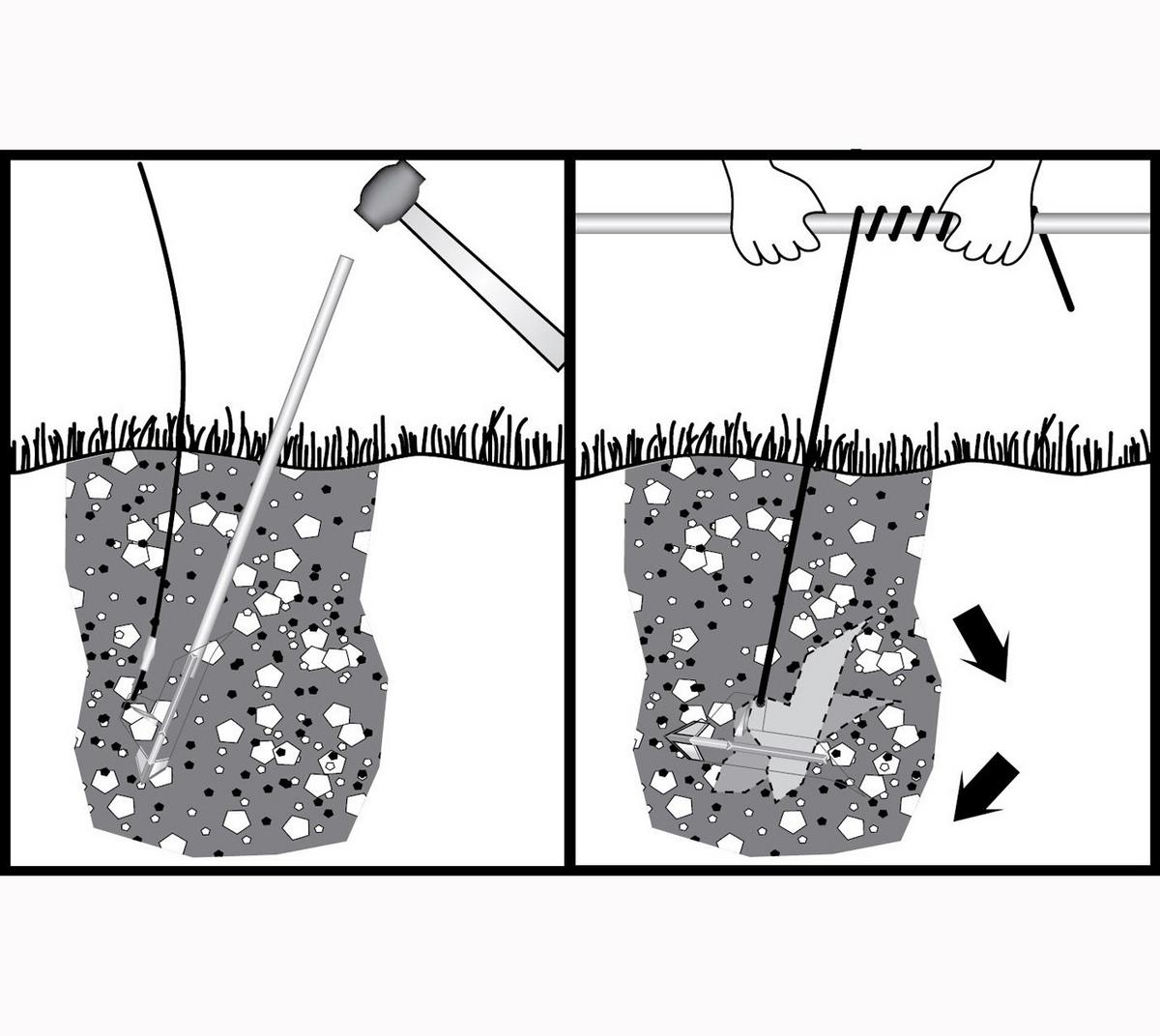 Erdanker Shelterlogic - Silberfarben, Basics, Metall (107cm)