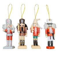 Nussknackerfigur Louisa - Multicolor, KONVENTIONELL, Holz/Textil (4,5/4/12,5cm) - Luca Bessoni