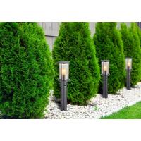 Außenleuchte 31362s - Schwarz, KONVENTIONELL, Glas/Metall (14,3/60cm) - Globo