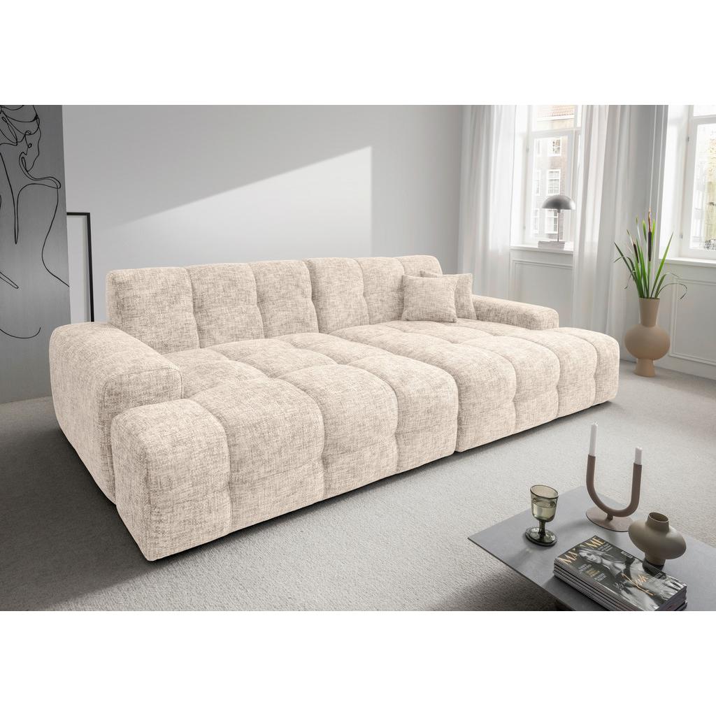 Big Sofa Bosco B: 304 cm Creme