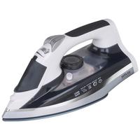 Dampfbügeleisen Silva Anthrazit/schwarz/weiß 2200 W - Anthrazit/Schwarz, Basics, Keramik/Kunststoff (17,8/17,8/33,7cm) - Silva Homeline
