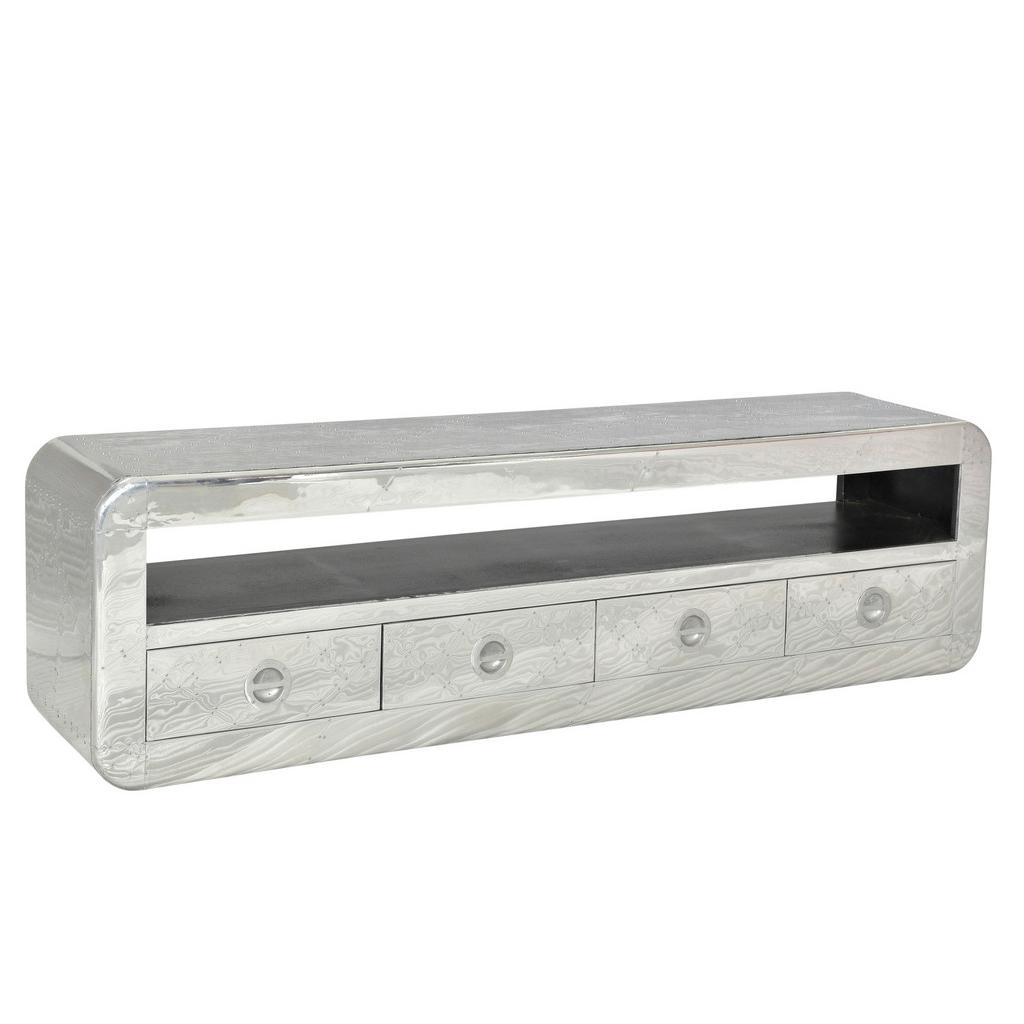 LOWBOARD Silberfarben B: 200cm