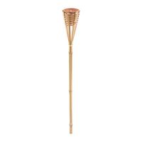 Záhradná fakľa vôňa citronela - svetlohnedá, Konventionell, drevo (76cm) - Mömax