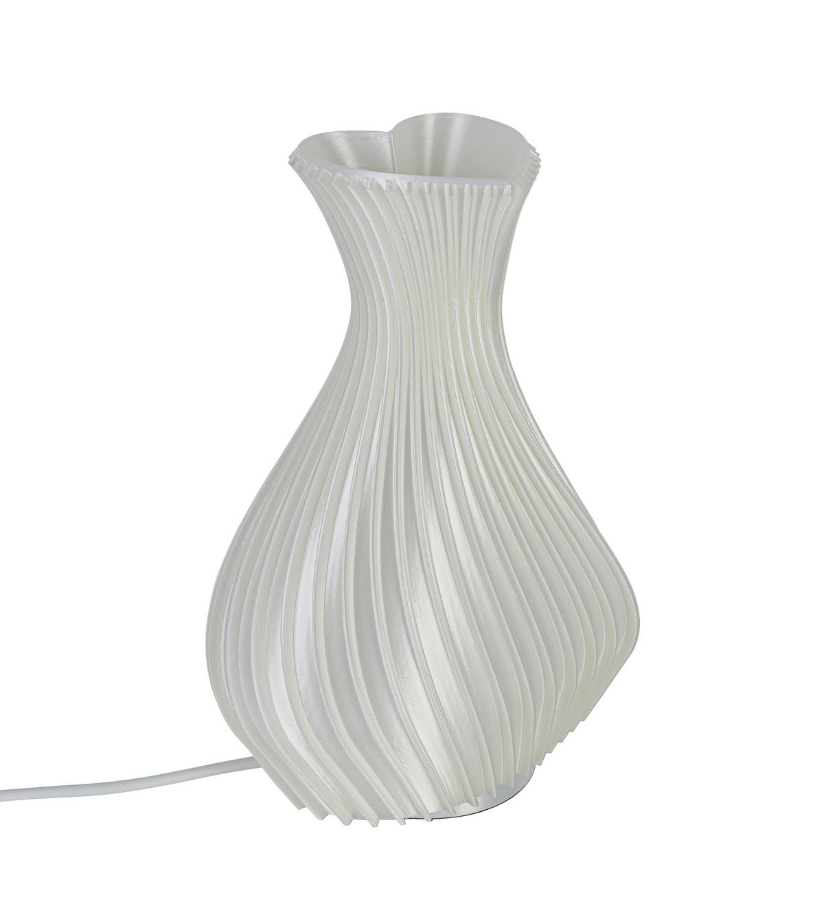 LED-Tischleuchte Josepha - Weiß, Kunststoff (11,7/18,2/11,3cm) - Luca Bessoni