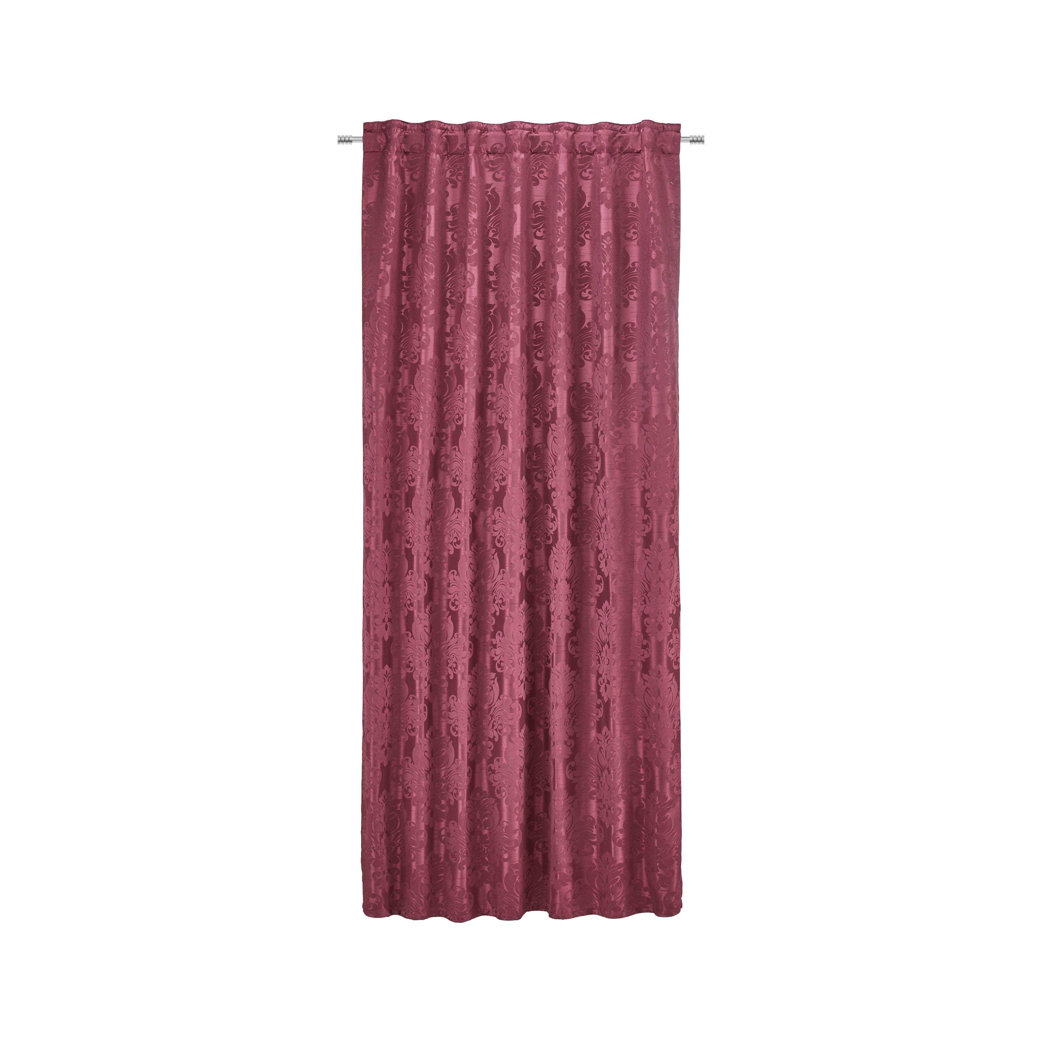 Hotový závěs Charles, 140x245cm, bordová - bordeaux, Lifestyle, textil (140/245cm) - Modern Living