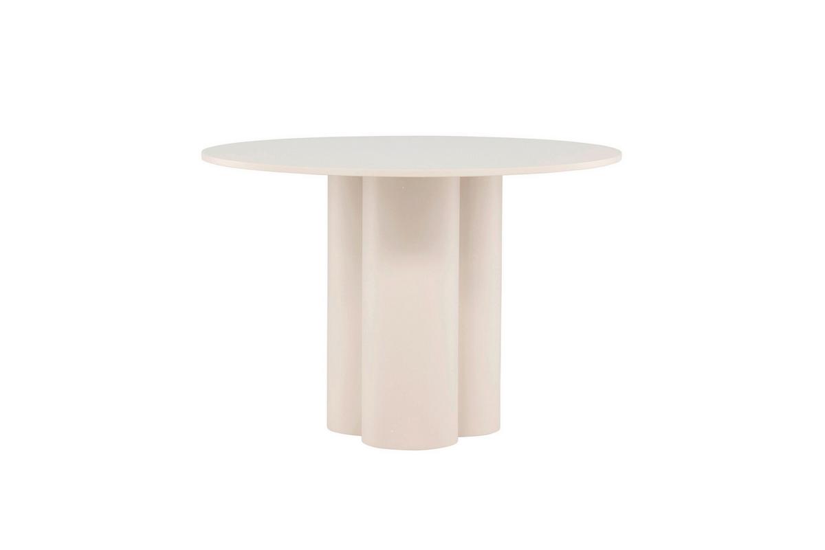 Esstisch Olivia Beige Dxh: 110x75 Cm - Beige, MODERN, Holz (110/75cm) - Livetastic