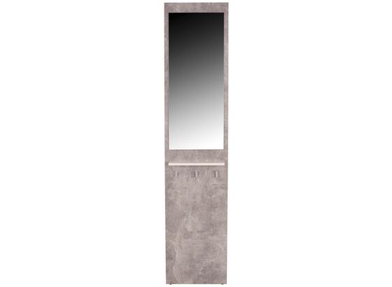 Garderobe Alice - Hellgrau/Weiß, MODERN, Holzwerkstoff (40/195/30cm) Garderobe Alice - Hellgrau/Weiß, MODERN, Holzwerkstoff (40/195/30cm)