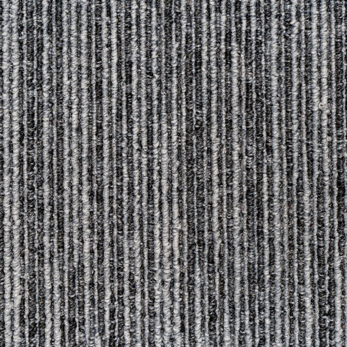 Teppichfliese Grau Ambition 50x50 cm Florhöhe 3 mm - Grau, Basics, Textil (50/50cm)