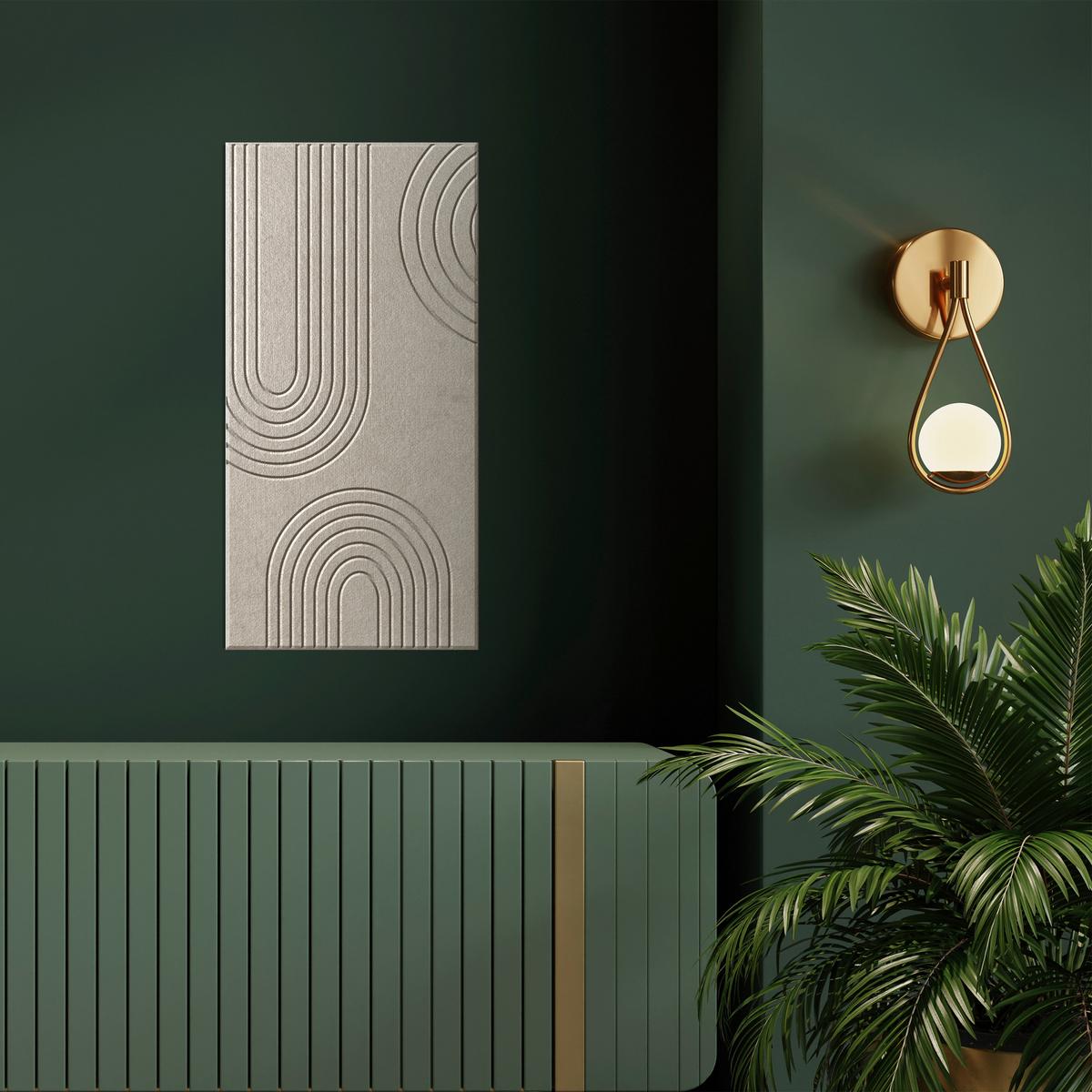 Akustický panel MILENA 30x60 - béžová, textil (30/60cm) - Premium Living