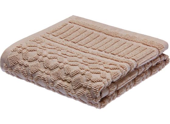 Ručník Pro Hosty Carina - šedohnědá, Romantický / Rustikální, textil (30/50cm) - Mömax modern living Ručník Pro Hosty Carina - šedohnědá, Romantický / Rustikální, textil (30/50cm) - Mömax modern living