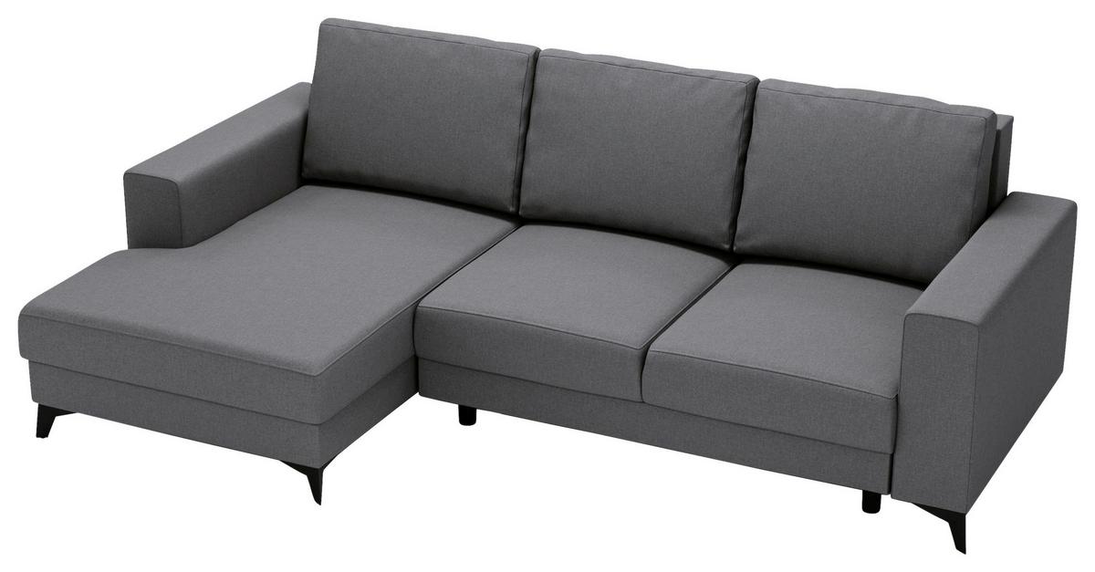 Harvey Grau S: 156x244 cm - Schwarz/Grau, Design, Textil (156/244cm) - Livetastic
