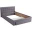 Polsterbett 140x200 Hellgrau - Hellgrau/Schwarz, KONVENTIONELL, Holz (152/84/216cm) Polsterbett 140x200 Hellgrau - Hellgrau/Schwarz, KONVENTIONELL, Holz (152/84/216cm)