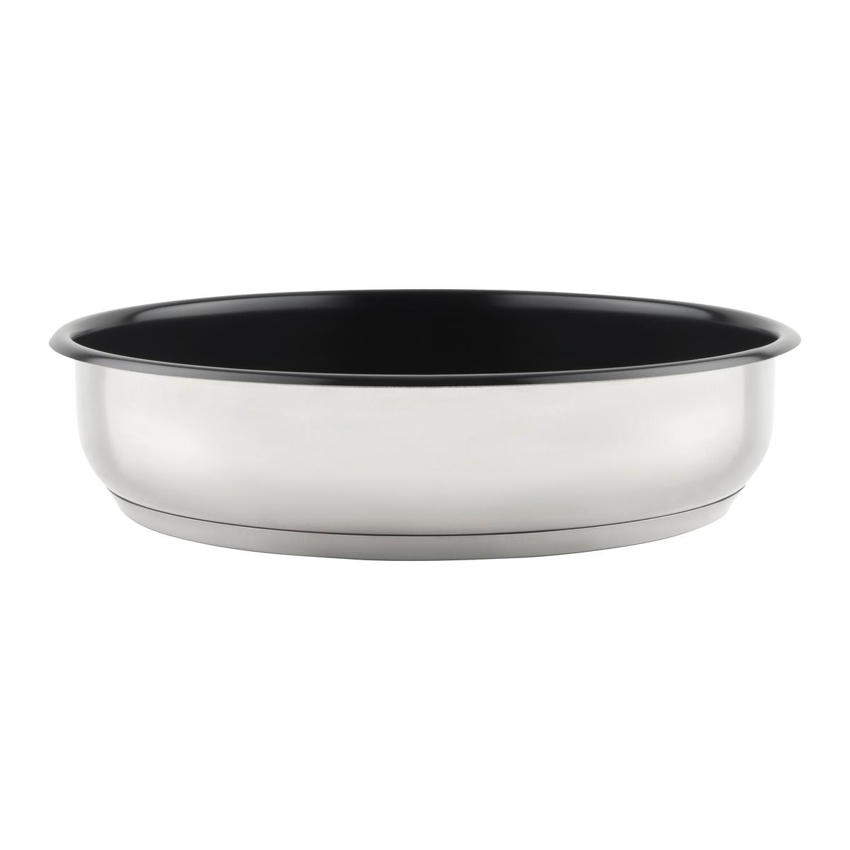 Pánev na smažení Ø 28 cm - černá, Konvenční, kov (28/7cm) - Mömax