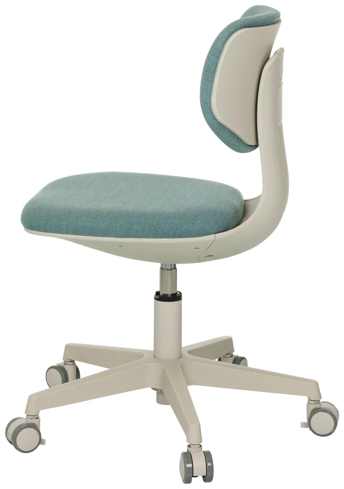 Jugenddrehstuhl Kiddy Classic Blau B: 52 cm - Blau/Creme, MODERN, Kunststoff/Textil (52/70 - 79/52cm) - MID.YOU