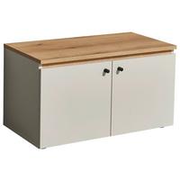 Előszobapad Lime 70/45cm - kasmírszínű/tölgyfa színű, Trend, faalapú anyag (70/45/38cm) - Livetastic