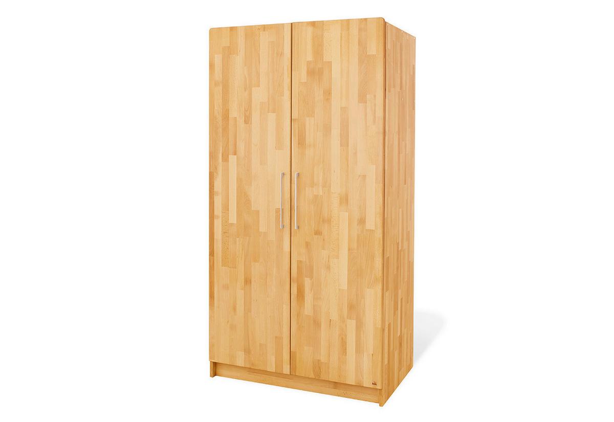 Babykleiderschrank 142174 Natura - Buchefarben, Natur, Holz (94/182/63cm) - Pinolino