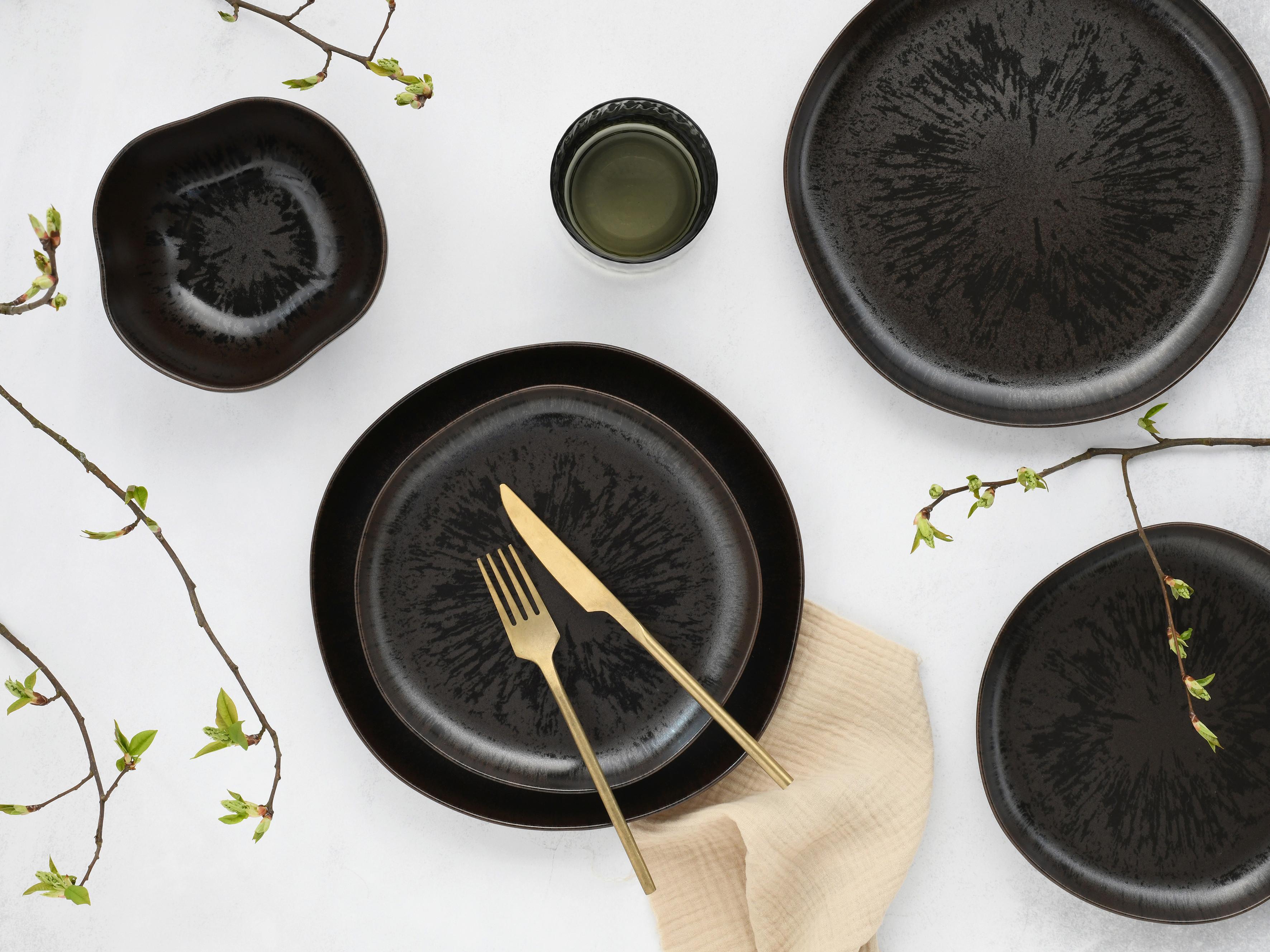 Tafelservice 21249 Natura Organic Rusty - Trend, Keramik - Creatable