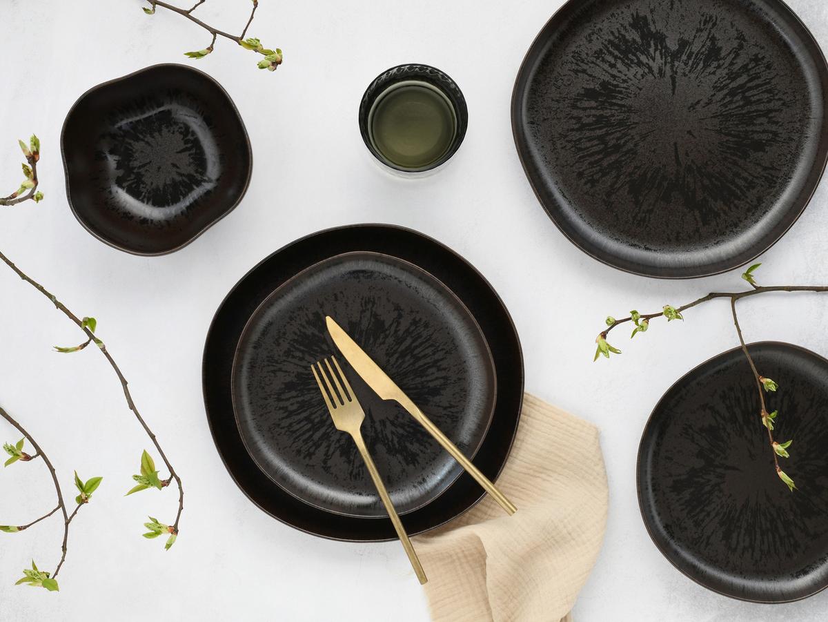 Tafelservice 21249 Natura Organic Rusty - Trend, Keramik - Creatable