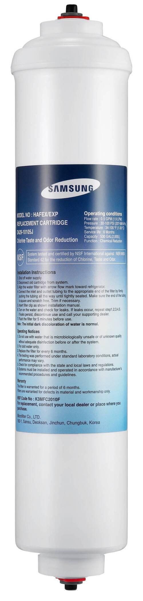Filterkartusche Hafex/Exp Hafex/Exp - Basics, Kunststoff (8/3,6/8cm) - Samsung