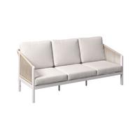 Loungesofa Palma - Beige/Hellgrau, MODERN, Kunststoff/Textil (182/67/80cm) - Beldano