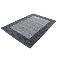 Hochflor Teppich Grau Life 60x110 Cm - Grau, KONVENTIONELL, Textil (60/110cm) - Novel