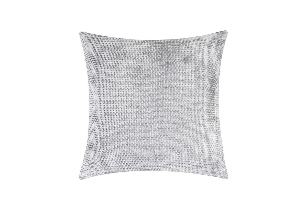 Zierkissen Riena - Anthrazit, MODERN, Textil (45/45cm) - Luca Bessoni