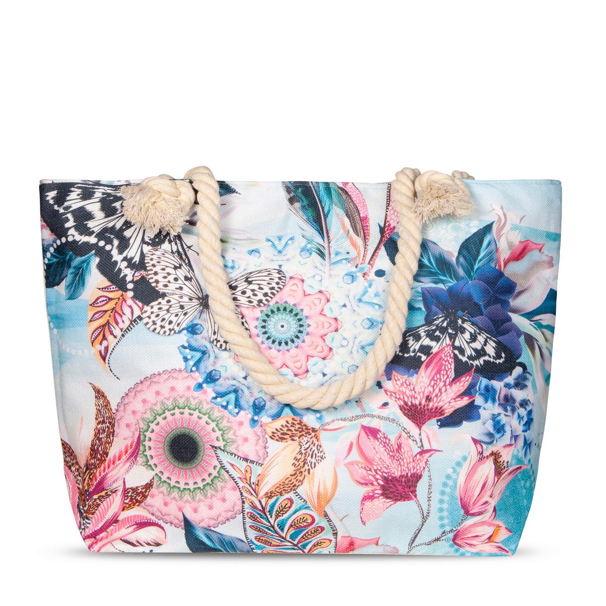 Strandtasche Maximilian Multicolor 43x60cm - Multicolor, KONVENTIONELL, Textil (43/60cm)