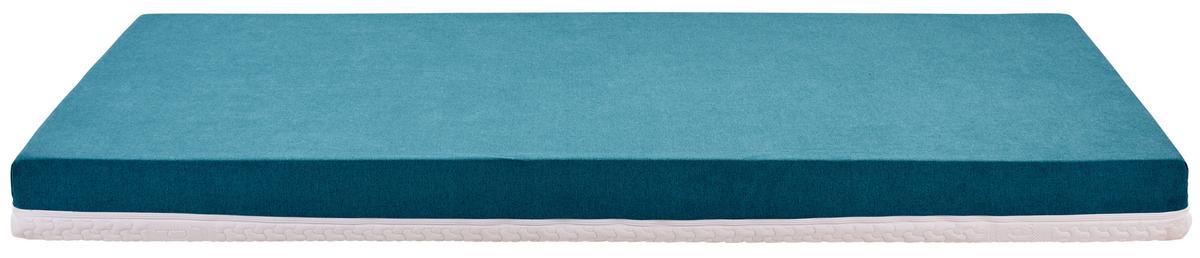 Taschenfederkernmatratze Enjoy Mia 90x200 cm H2 H: 17,5 cm - Türkis/Weiß, Textil (90/200cm) - Primatex