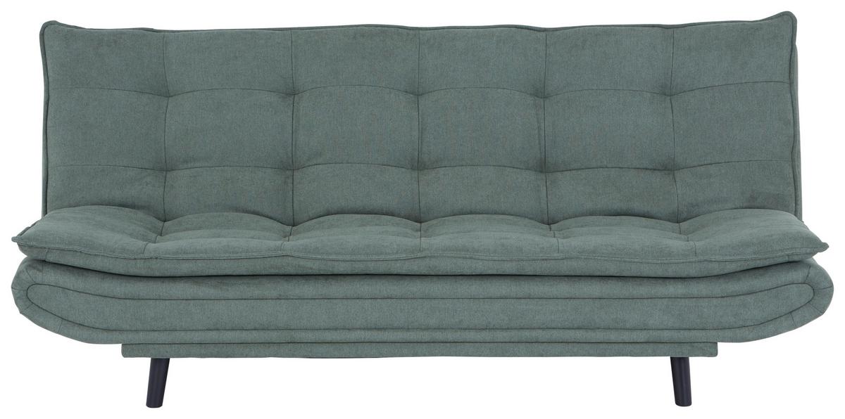 Kanapéágy Leon - zöld, Modern, textil (194/100/90cm)