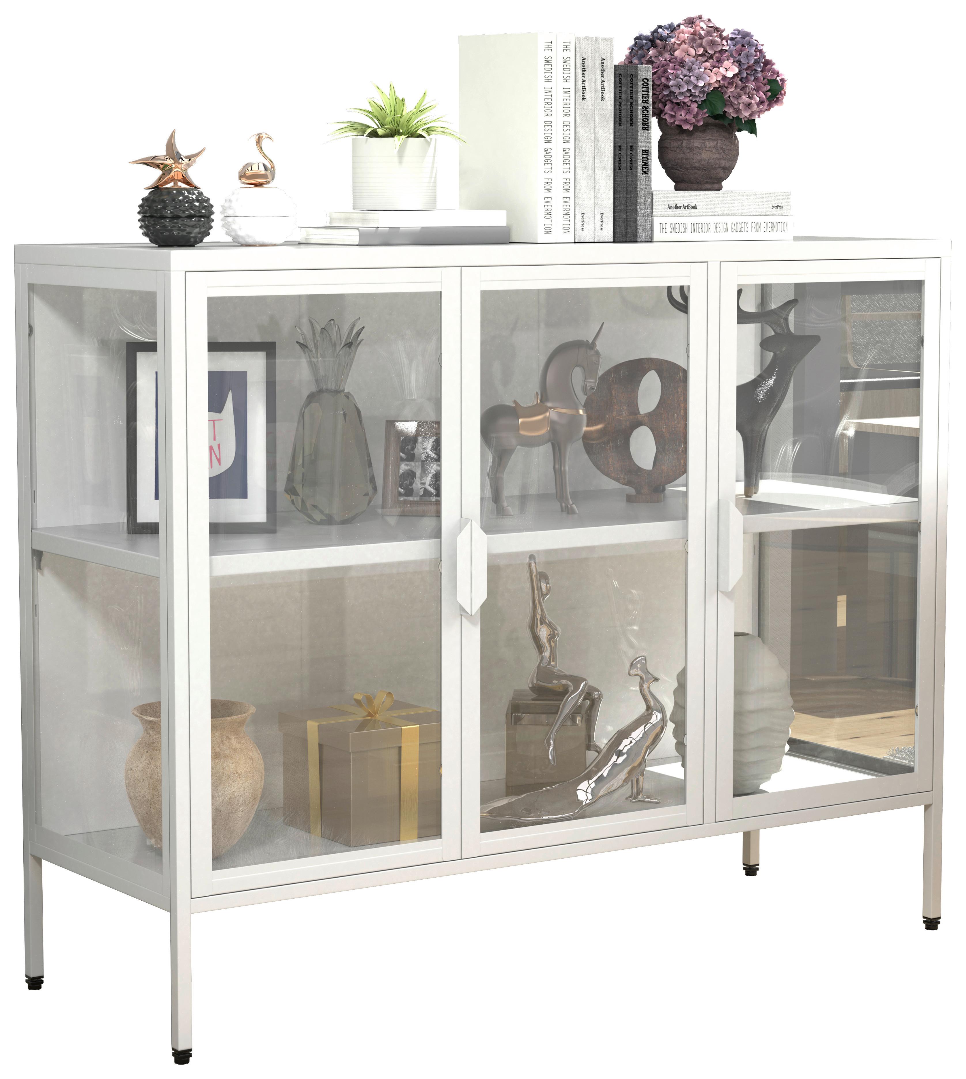 Badezimmer 3--Teilig. Waschplatz "bitila 60" - Honigeiche/Weiß, MODERN, Glas/Keramik (60cm) - MID.YOU