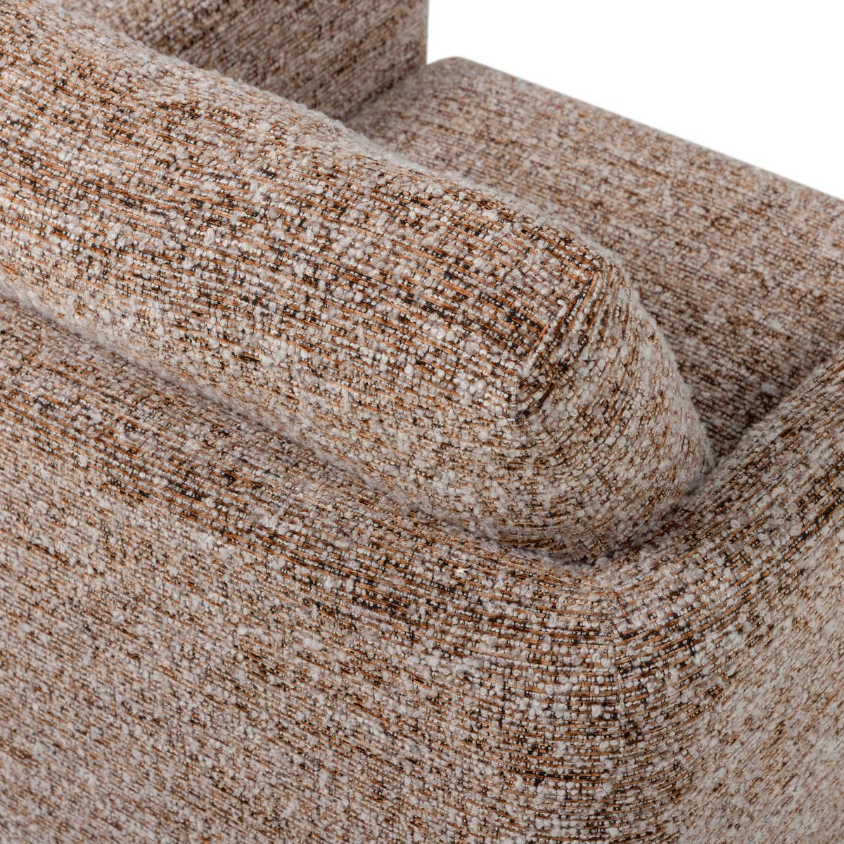 Sessel Oska Braun B: 78cm - Braun, Design, Textil (78/64/79cm) - Livetastic