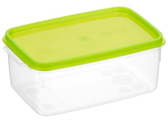 Frischhaltebox 0,5 Liter - Blau/Rot, KONVENTIONELL, Kunststoff (9.5/6.2/14cm) Frischhaltebox 0,5 Liter - Blau/Rot, KONVENTIONELL, Kunststoff (9.5/6.2/14cm)