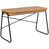 Íróasztal Blueton 120/60cm - tölgyfa színű, Design, faalapú anyag/fém (120/60/75cm) - MID.YOU