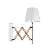 Wandleuchte 21-75437 - Chromfarben, KONVENTIONELL, Metall (22.5/52/50cm)