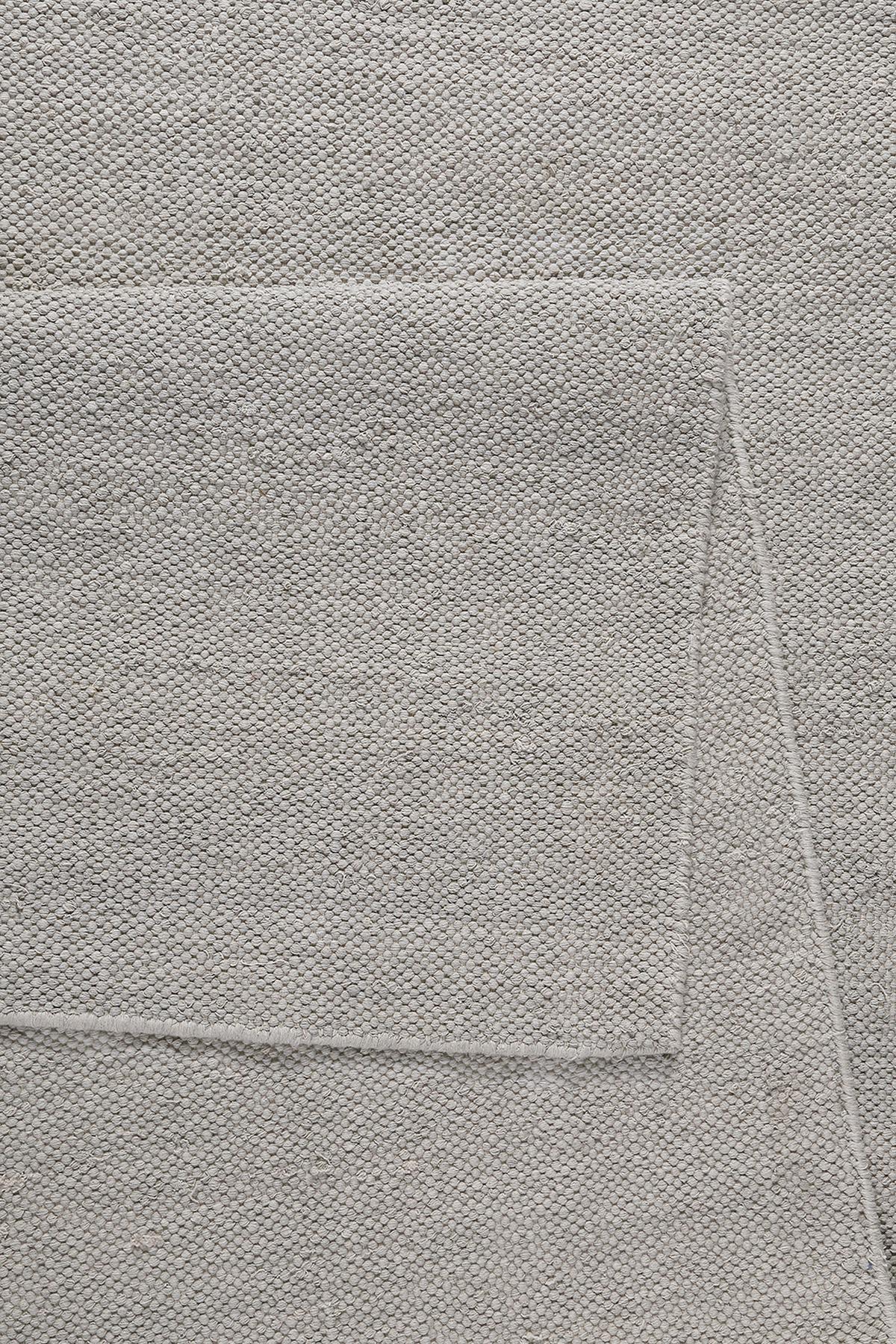 Handwebteppich Silber Baumwoll Rainbow Kelim 130x190 - Silberfarben, KONVENTIONELL, Textil (130/190cm) - Esprit