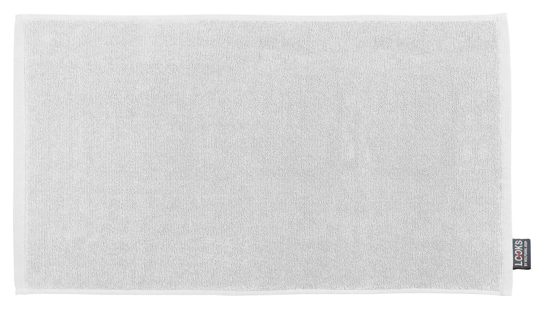 Badematte Looks Weiß Frottier 50x70 Cm - Weiß, KONVENTIONELL, Textil (50/70cm) - LOOKS by W.Joop