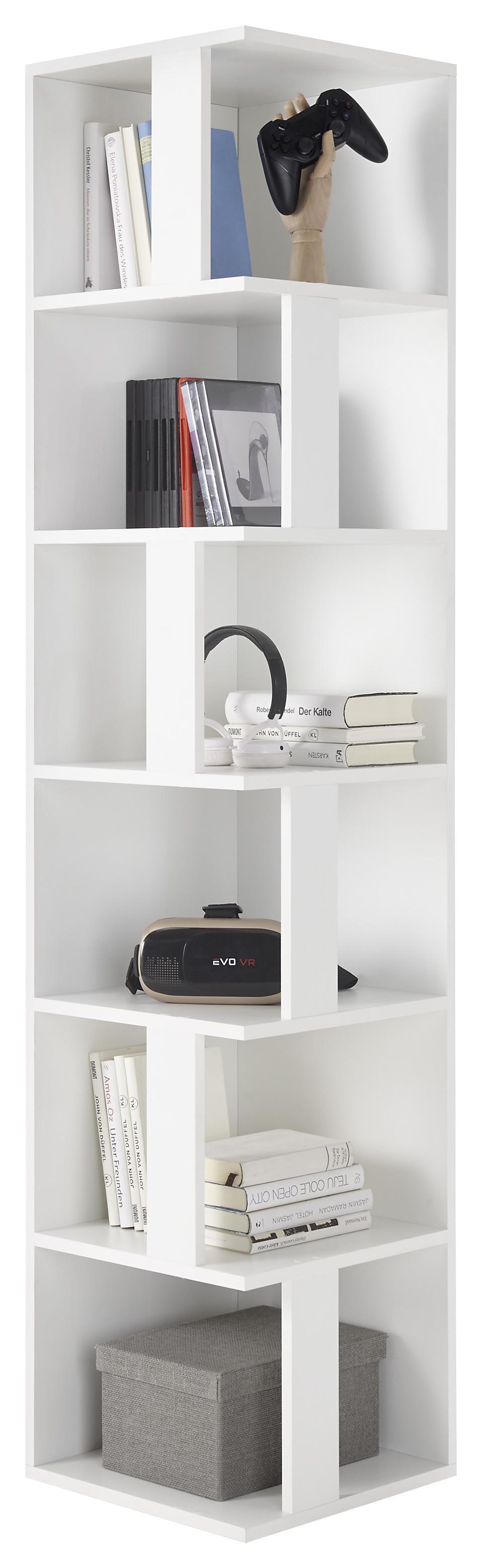 Eckregal Corner Shelf 38 cm Weiß