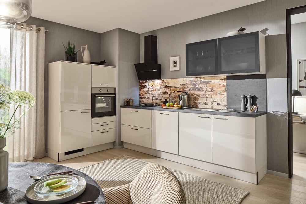 Einbauküchen Pn 210 Frei Planbar Modernes Design - Holzwerkstoff - Pino