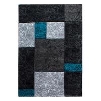Flachwebteppich Hawaii - Türkis, Design, Textil (240/340cm) - Novel