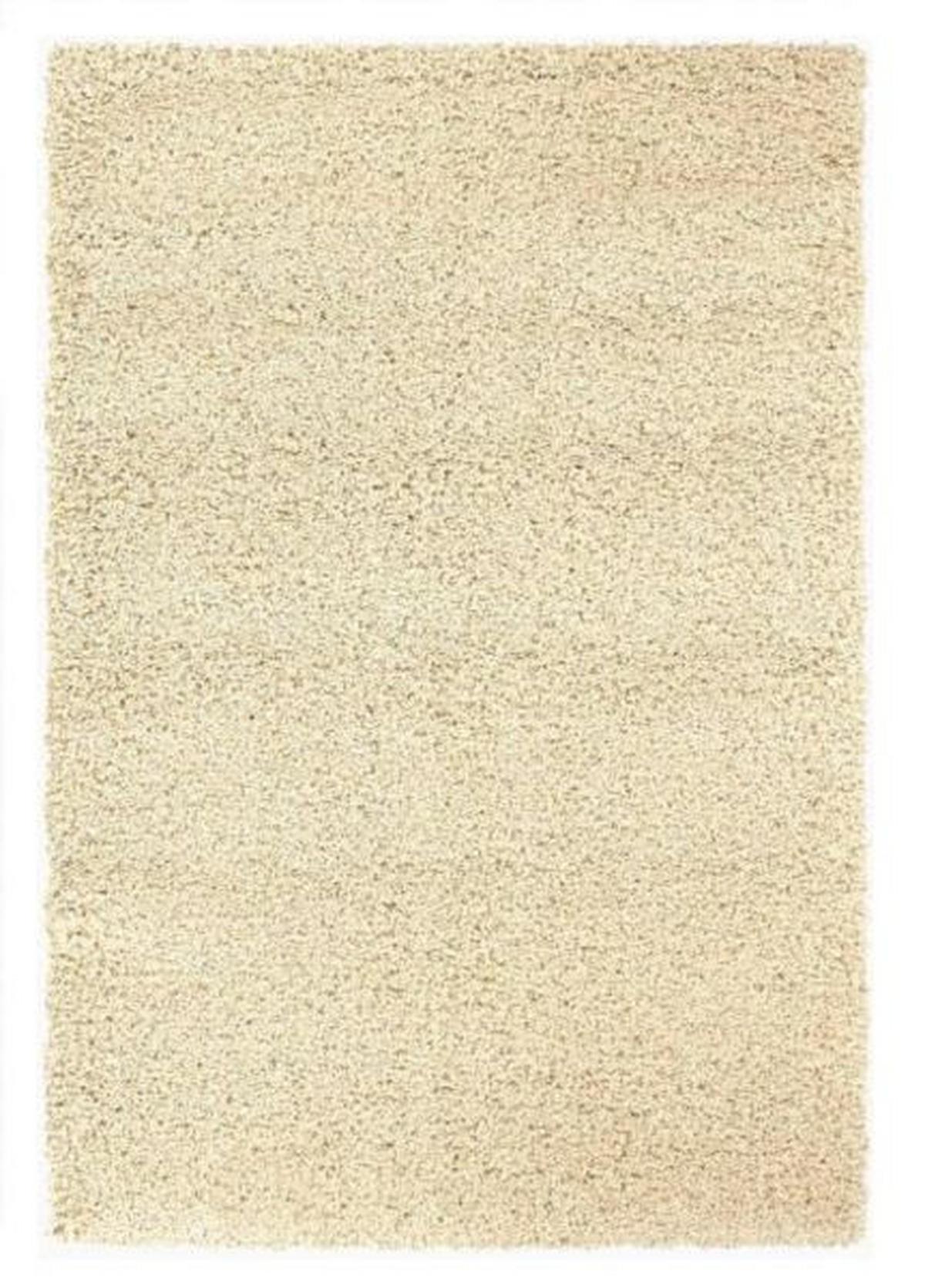 Hochflorteppich Fashion Shaggy Creme 80x200 cm - Creme, Basics, Textil (80/200cm) - Novel