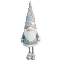 Skřítek LED/teplá bílá - bílá/světle modrá, Konvenční, kov/textil (37/100/27cm) - Mömax