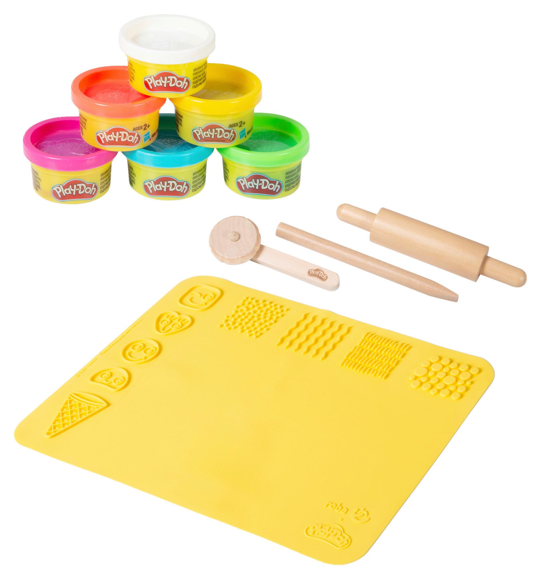 Kinderspielset Play Doh - Multicolor, Naturmaterialien/Holz