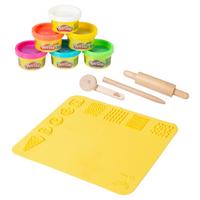 Kinderspielset Play Doh - Multicolor, Naturmaterialien/Holz