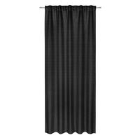 HOTOVÝ ZÁVĚS EMIL - černá, Romantický / Rustikální, textil (135/245cm) - Mömax