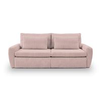 Canapea Extensibila Mevi Rosa B: 240 Cm - Rosa, MODERN (240/72-90/120cm) - Premium Living