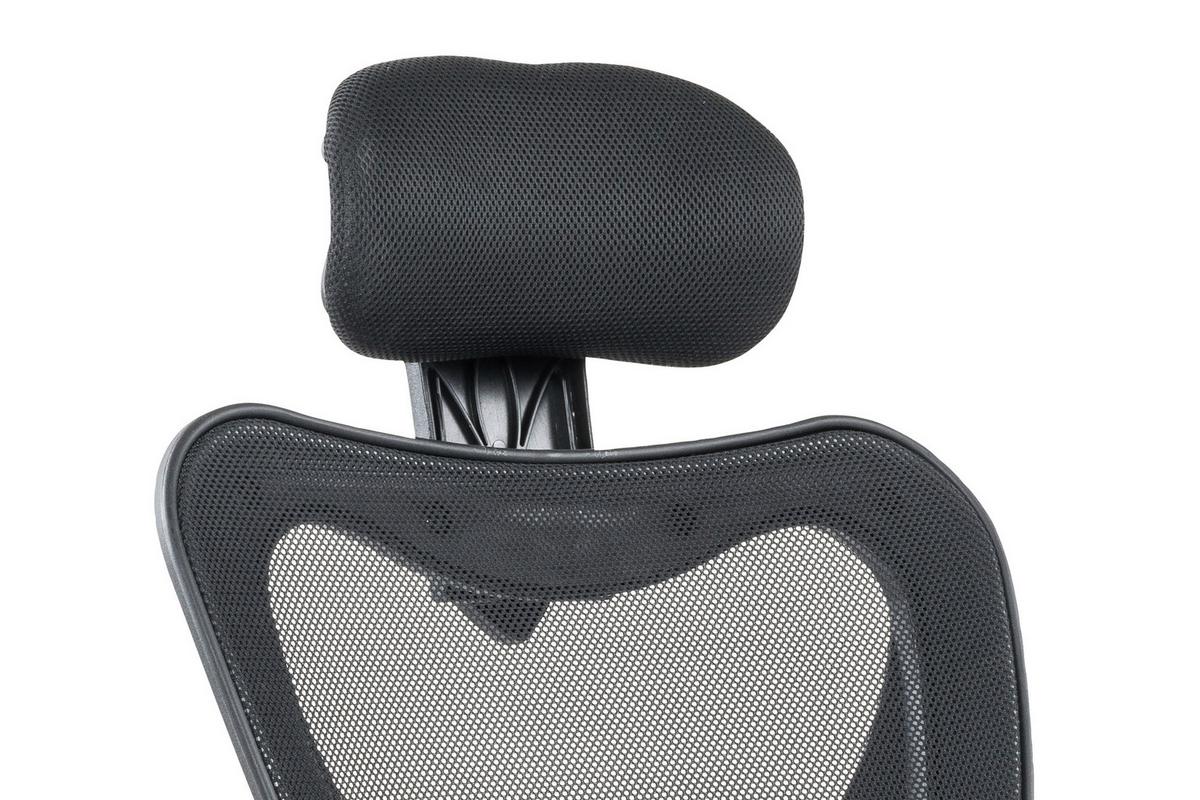 Drehstuhl Schwarz/silberfarben B: 65cm - Silberfarben/Schwarz, MODERN, Kunststoff/Textil (65/114/60cm) - Livetastic