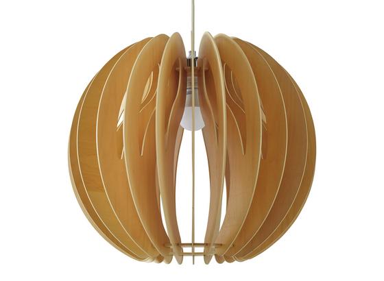Závesná Lampa Greta - biela, Štýlový, drevo (46/120cm) - Modern Living Závesná Lampa Greta - biela, Štýlový, drevo (46/120cm) - Modern Living