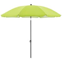 Sonnenschirm Gartenschirm Como Grün - Grün, Basics, Textil/Metall (165/203cm)