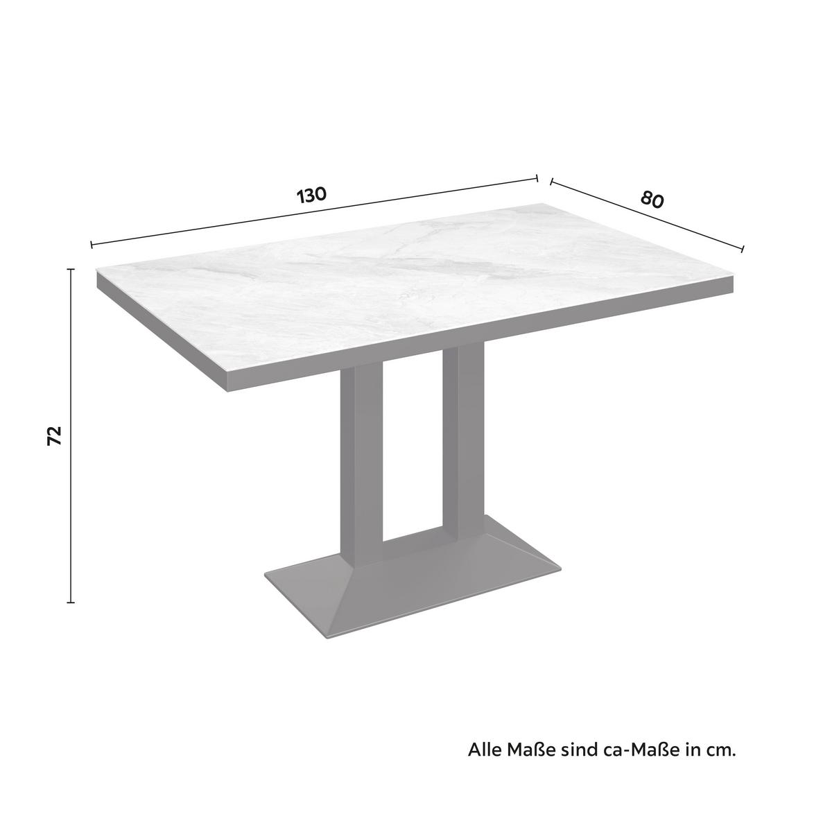 JEDÁLENSKÁ TERASOVÁ SÚPRAVA POLLY - sivá/svetlosivá, Modern, kov/textil - Bessagi Garden